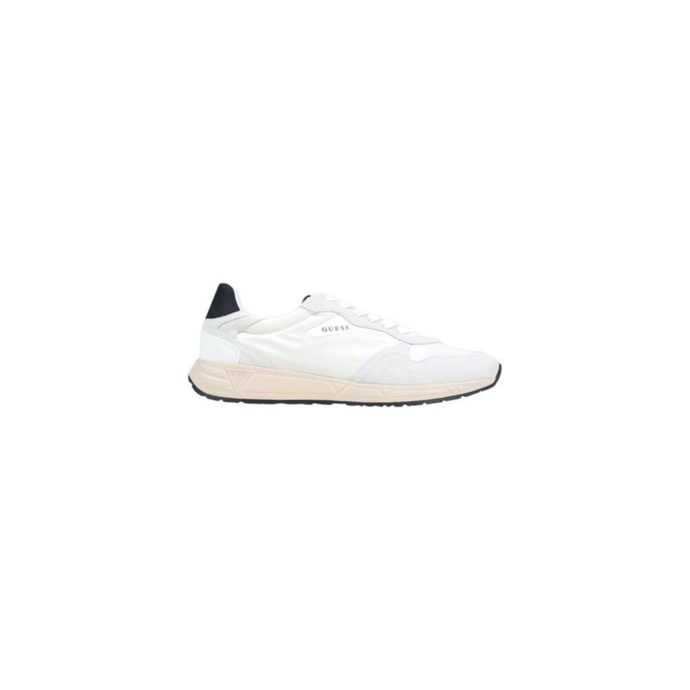 Guess White Polyester Athletic Men's Sneakers